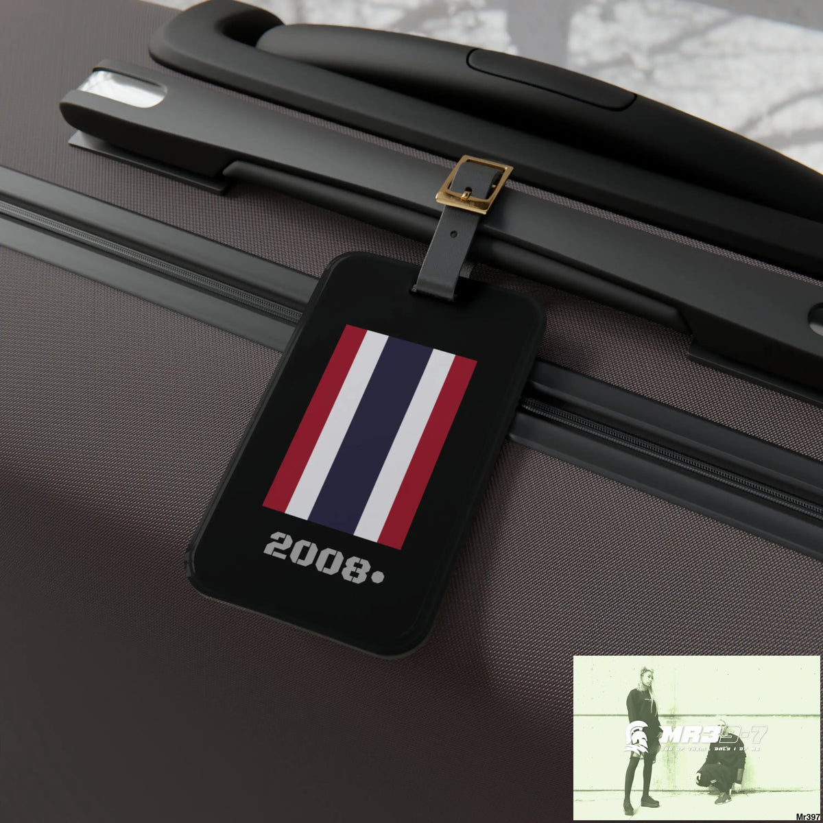 Thailand 2006 Luggage Tag 2.4’’ × 4’’ Accessories