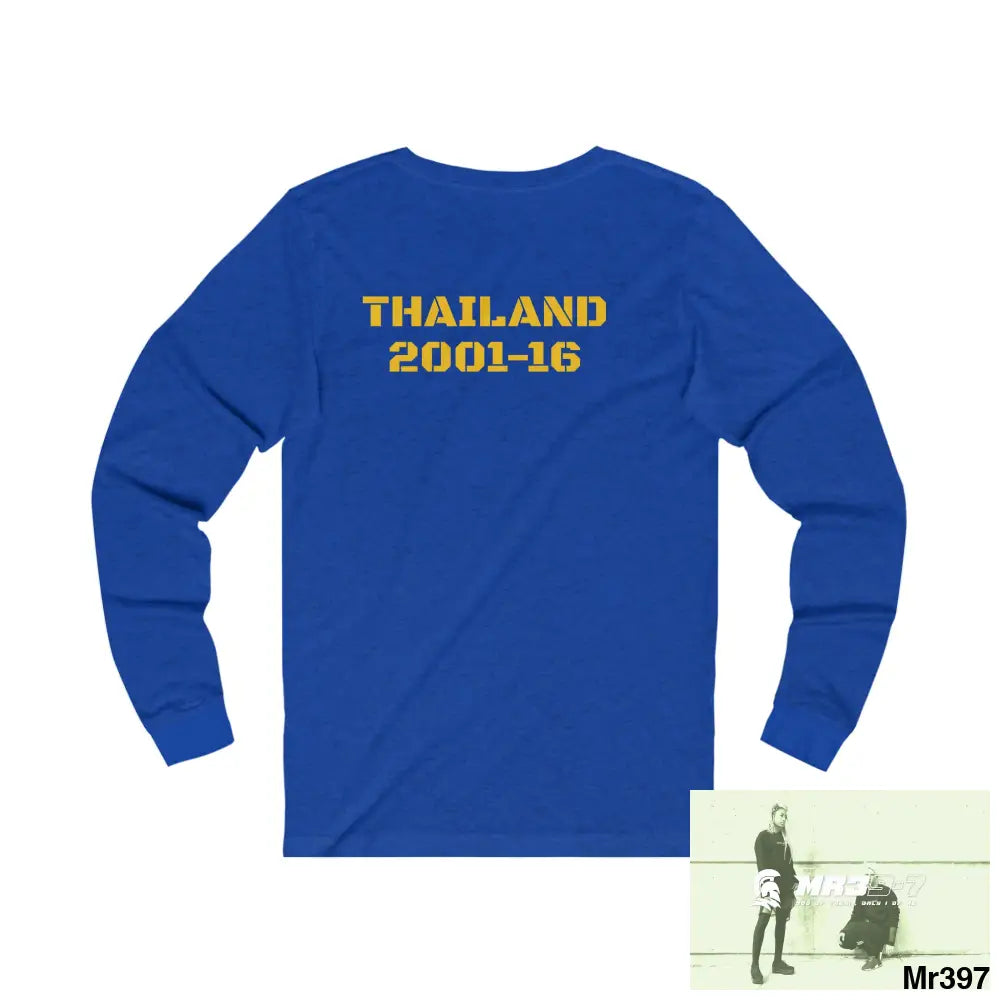 Thailand A1 Who Dares Wins Unisex Jersey Long Sleeve Tee Long-sleeve