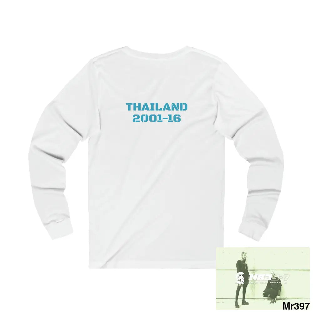 Thailand A1 Who Dares Wins Unisex Jersey Long Sleeve Tee Long-sleeve