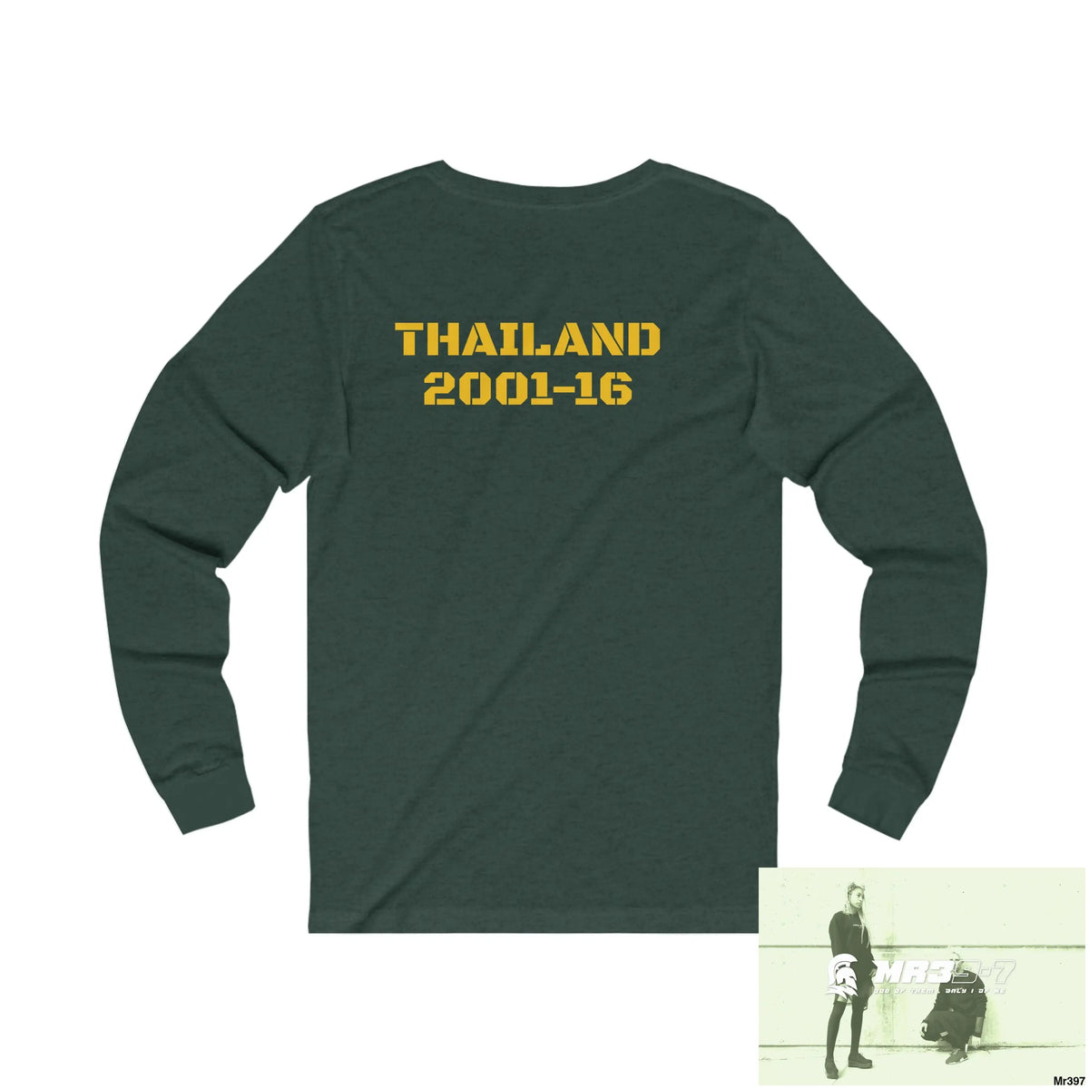 Thailand A1 Who Dares Wins Unisex Jersey Long Sleeve Tee Long-sleeve