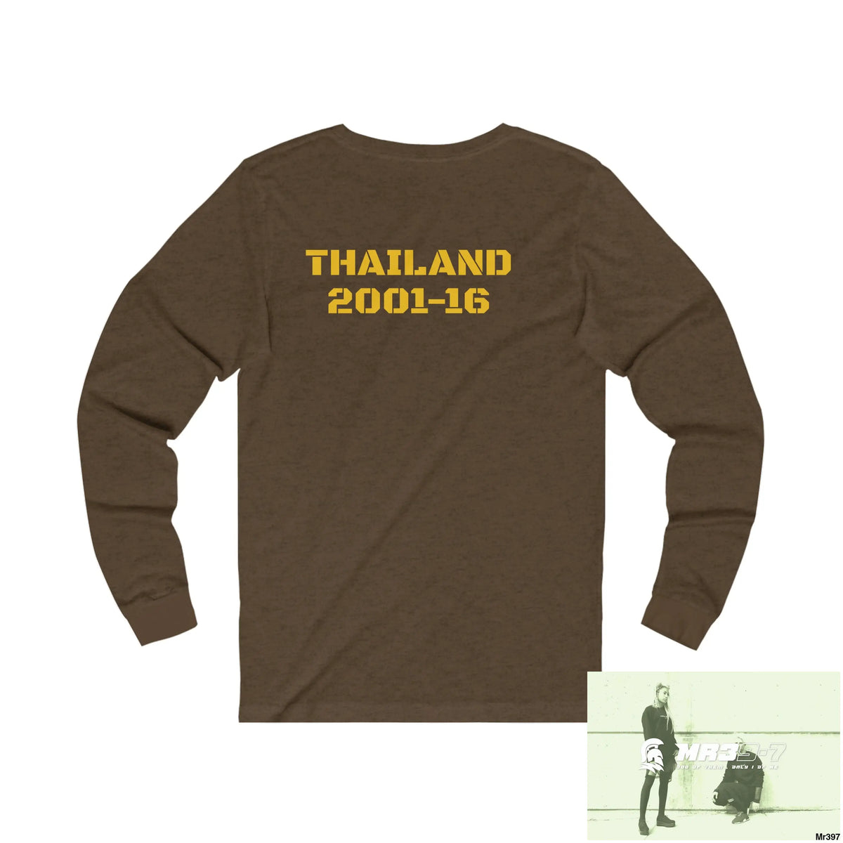 Thailand A1 Who Dares Wins Unisex Jersey Long Sleeve Tee Long-sleeve