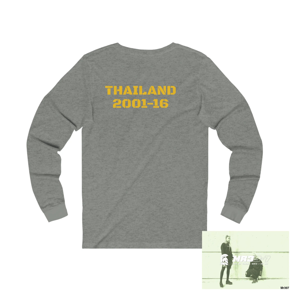 Thailand A1 Who Dares Wins Unisex Jersey Long Sleeve Tee Long-sleeve