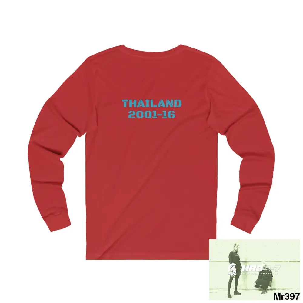 Thailand A1 Who Dares Wins Unisex Jersey Long Sleeve Tee Long-sleeve