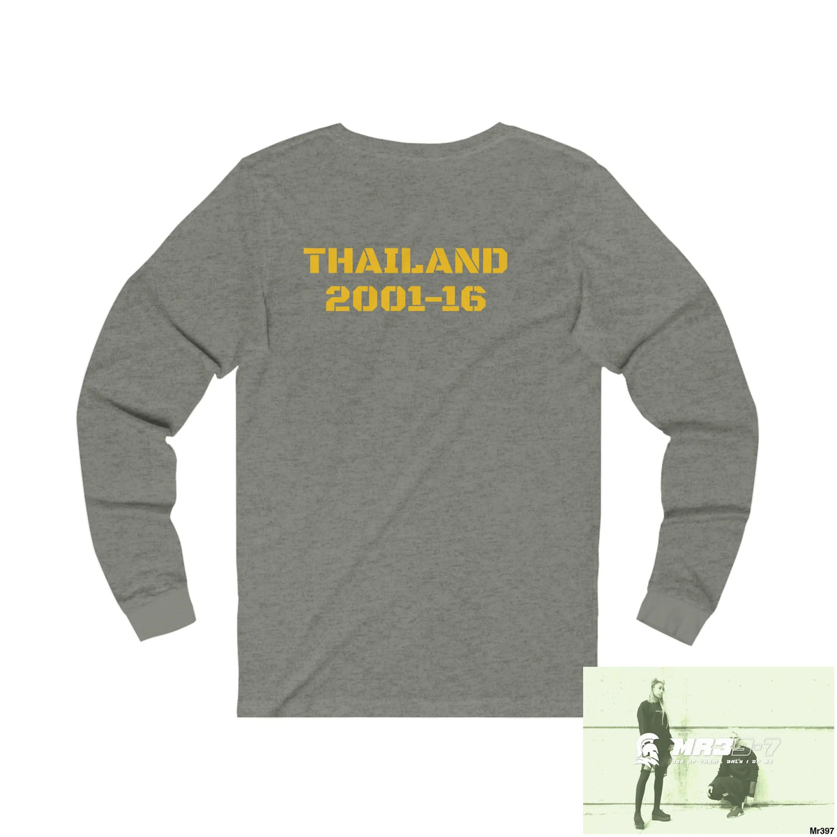 Thailand A1 Who Dares Wins Unisex Jersey Long Sleeve Tee Long-sleeve