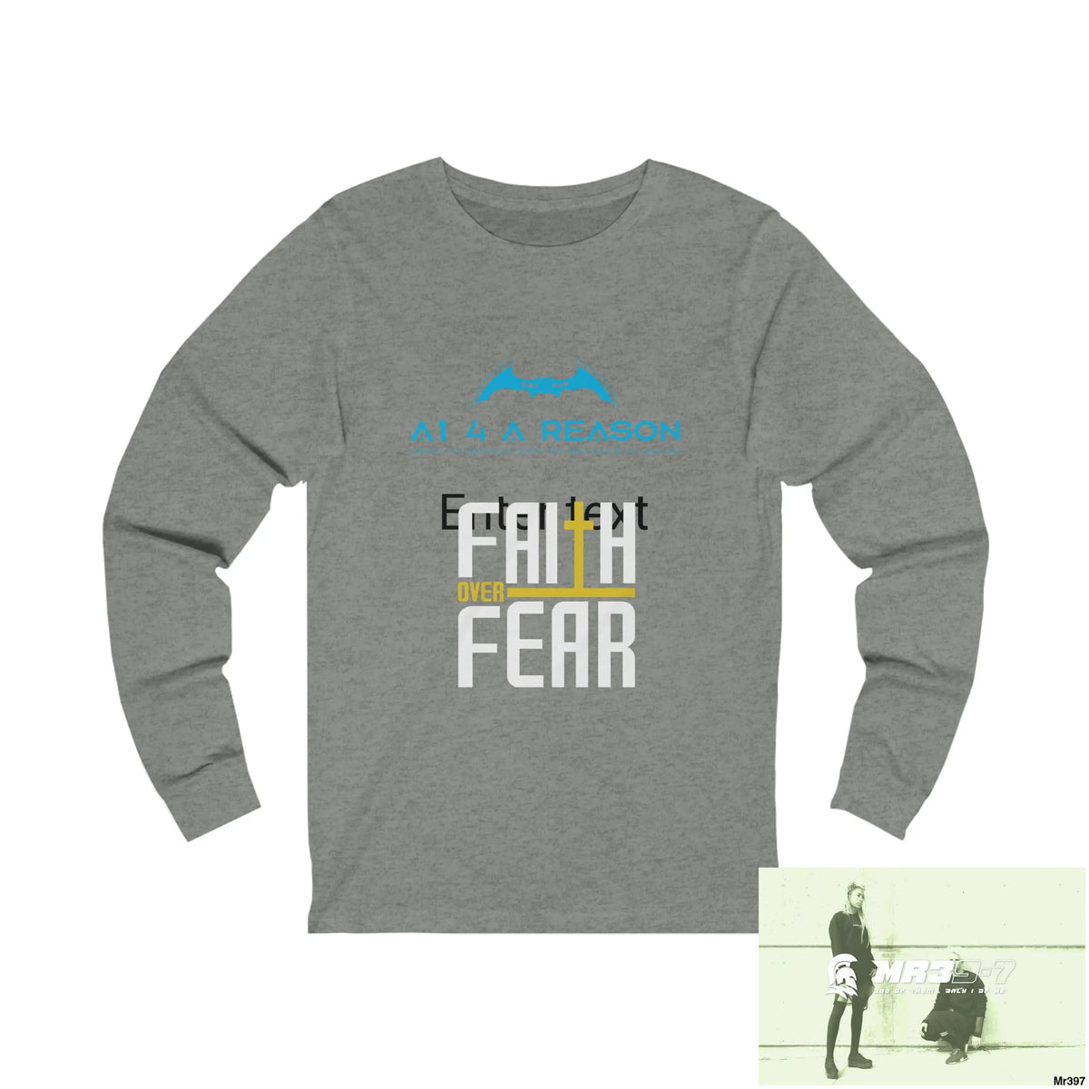 Thailand A1 Who Dares Wins Unisex Jersey Long Sleeve Tee L / Deep Heather Long-sleeve