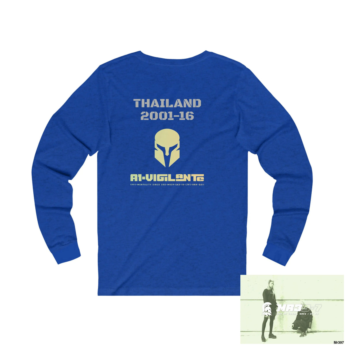 Thailand A1Vigilante Faith over Fear Unisex Jersey Long Sleeve Tee Long-sleeve