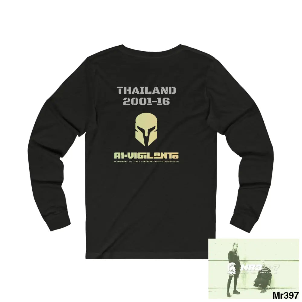 Thailand A1Vigilante Faith over Fear Unisex Jersey Long Sleeve Tee Long-sleeve