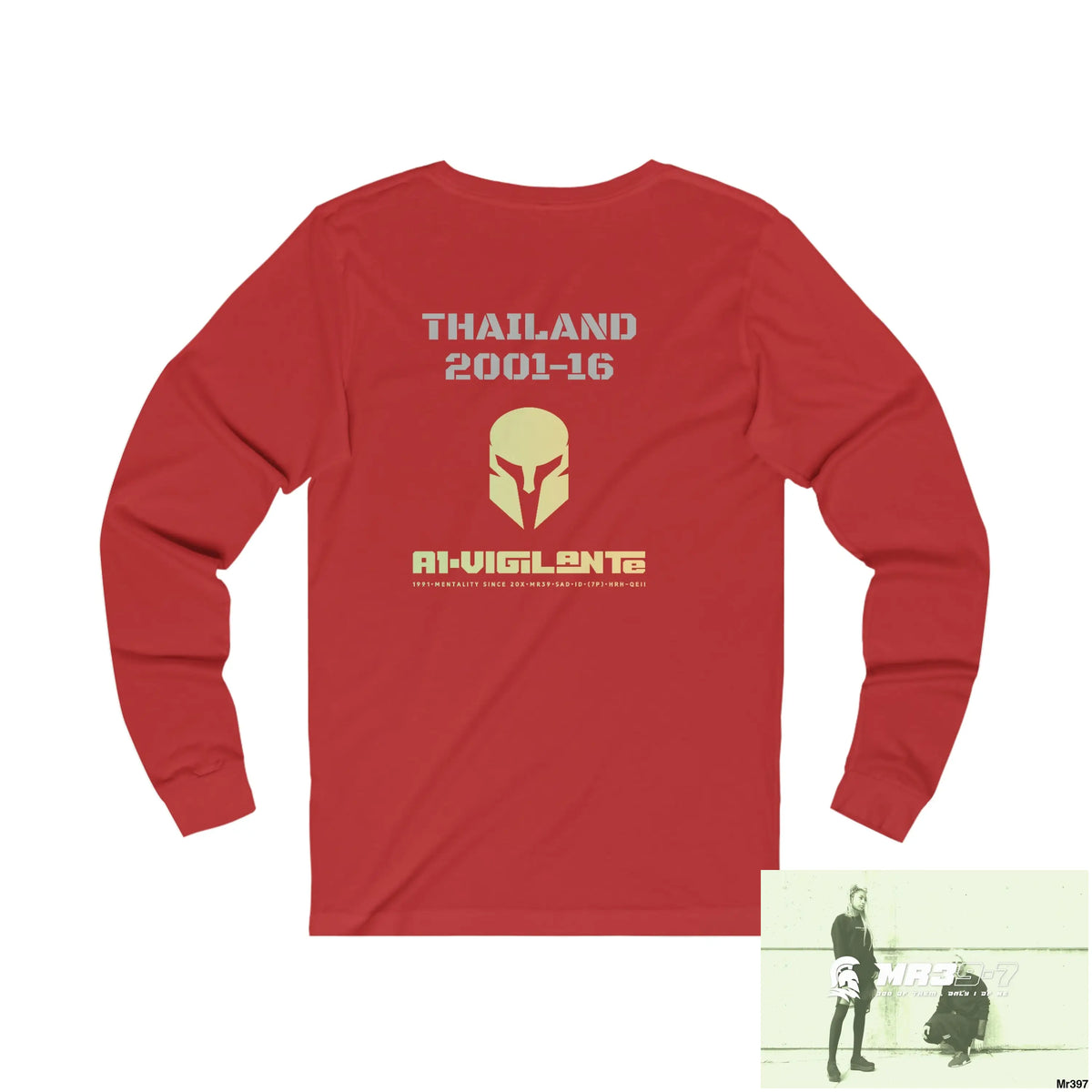 Thailand A1Vigilante Faith over Fear Unisex Jersey Long Sleeve Tee Long-sleeve