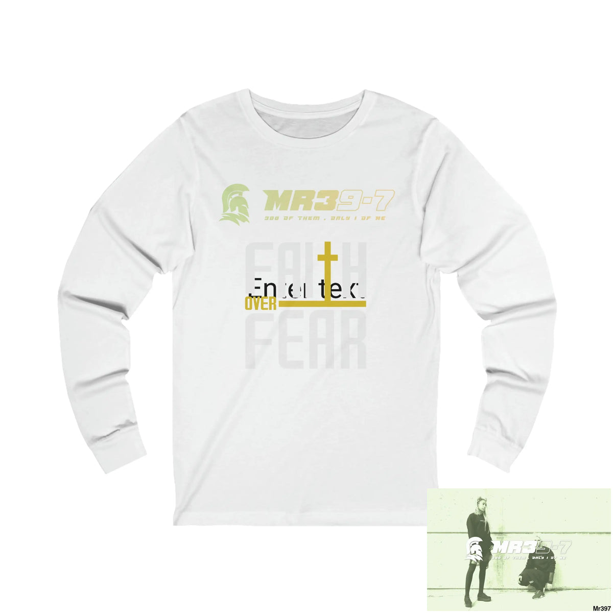 Thailand Mr39 Faith over Fear Unisex Jersey Long Sleeve Tee S / White Long-sleeve