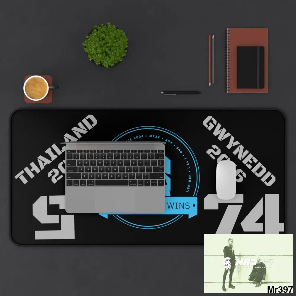 Thailand -Wales A1-Who Dares Wins IDesk Mat Home Decor