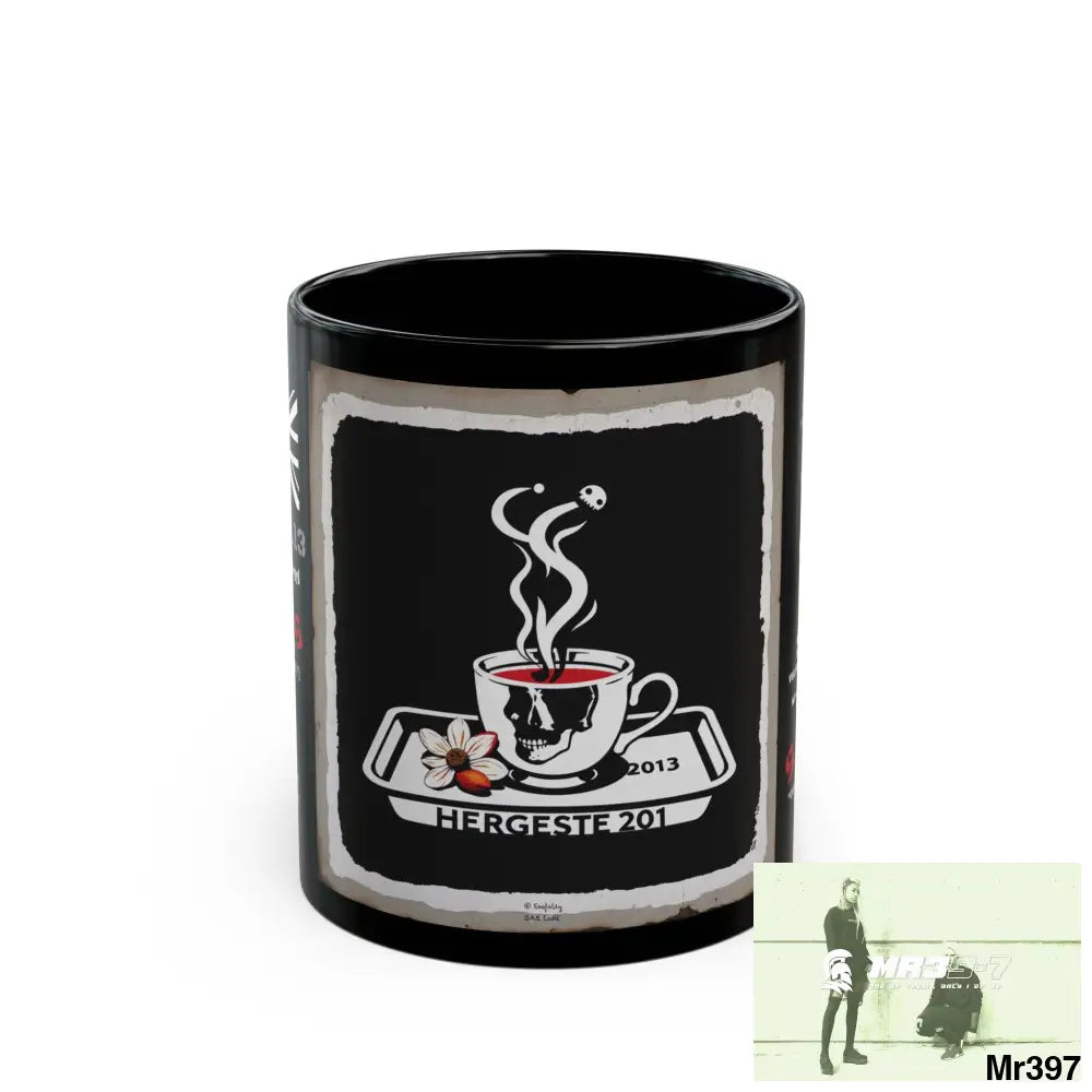 The 3 SAS Links -Thailand -Barmouth -Hergest Mental Health VAR My Deaths Fail 2001 -2025 11oz Tactical GB / Black Mug