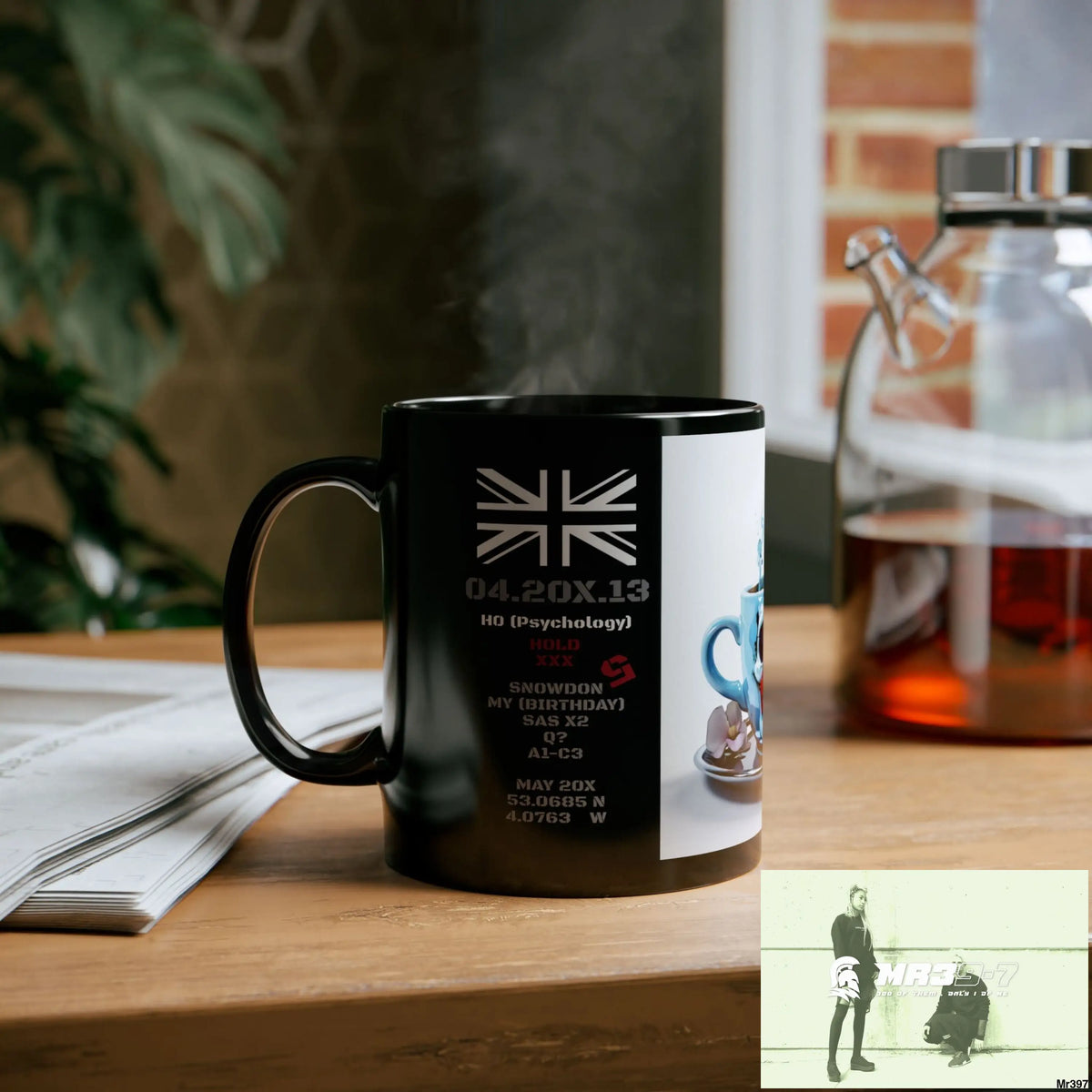 The 3 SAS Links -Thailand -Barmouth -Hergest Mental Health VAR My Deaths Fail 2001 -2025 no 12 11oz Tactical GB / Black