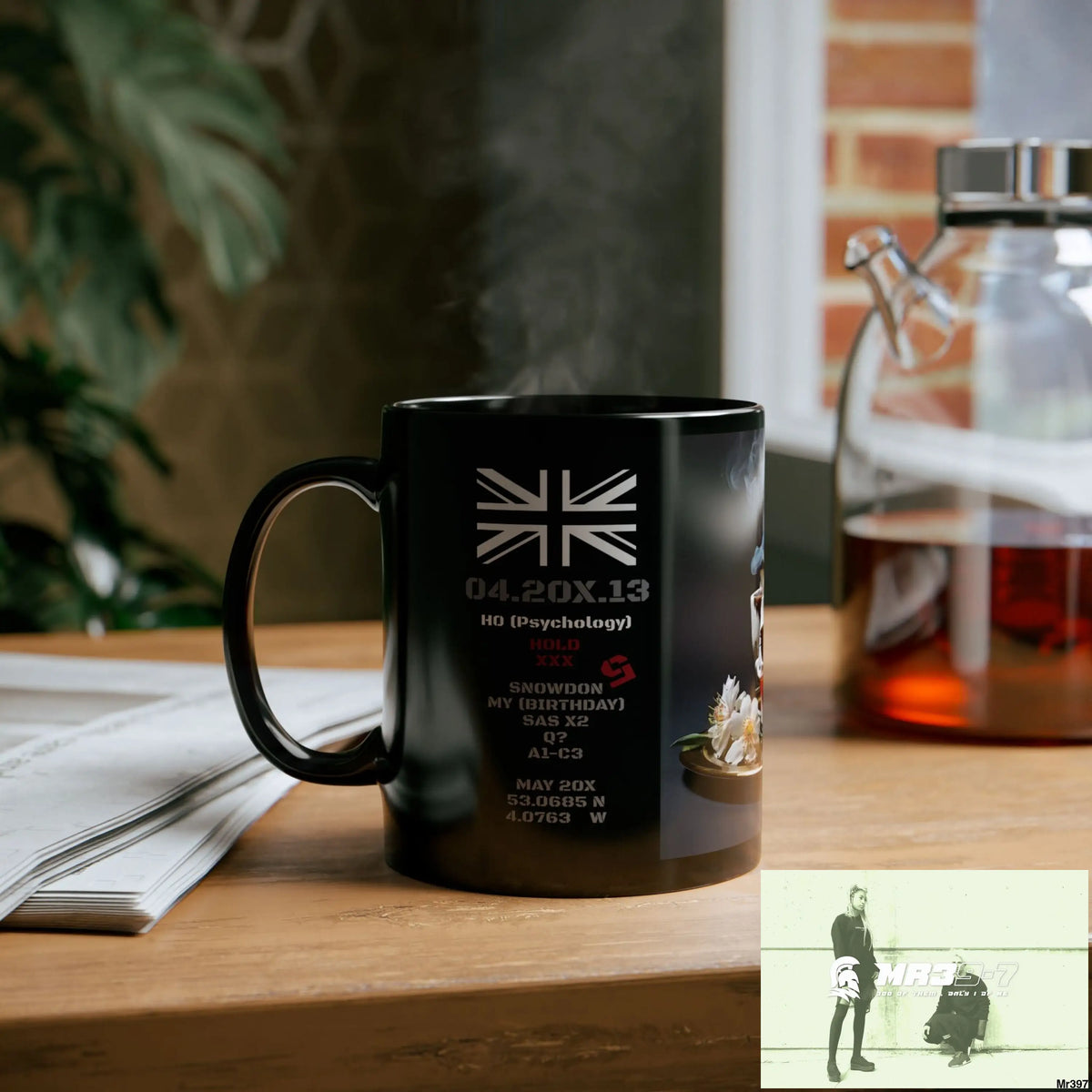 The 3 SAS Links -Thailand -Barmouth -Hergest Mental Health VAR My Deaths Fail 2001 -2025 no 13 11oz Tactical GB / Black