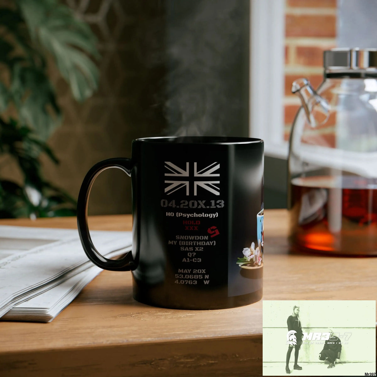 The 3 SAS Links -Thailand -Barmouth -Hergest Mental Health VAR My Deaths Fail 2001 -2025 no 15 11oz Tactical GB / Black