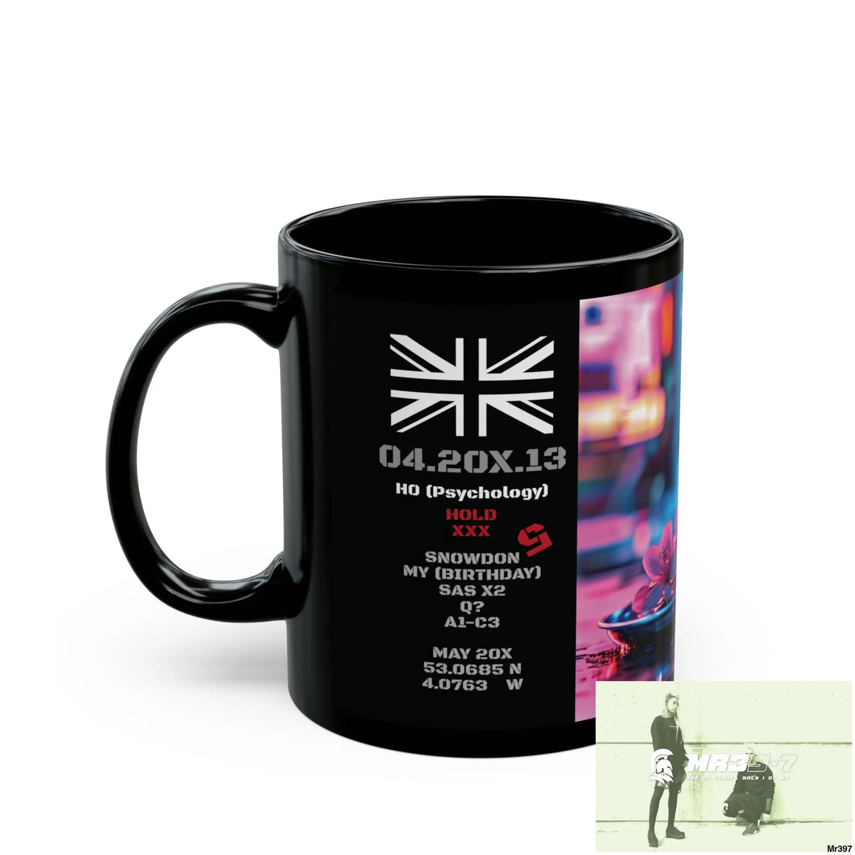 The 3 SAS Links -Thailand -Barmouth -Hergest Mental Health VAR My Deaths Fail 2001 -2025 no 17 11oz Tactical GB / Black