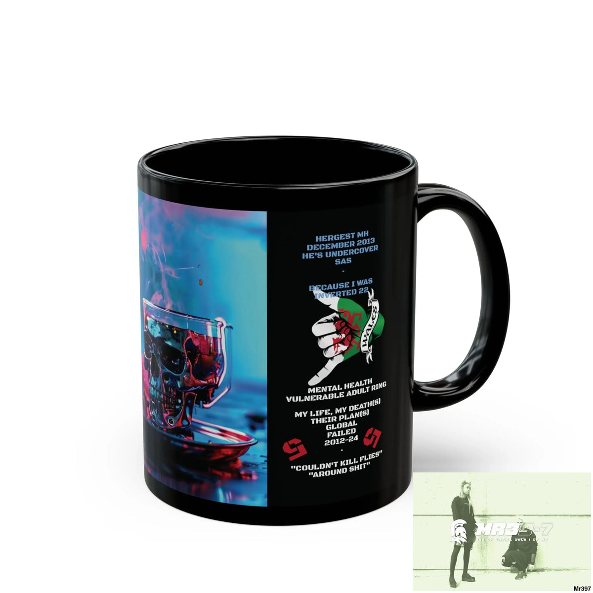 The 3 SAS Links -Thailand -Barmouth -Hergest Mental Health VAR My Deaths Fail 2001 -2025 no 17 11oz Tactical GB / Black