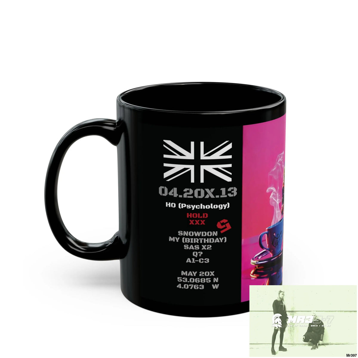 The 3 SAS Links -Thailand -Barmouth -Hergest Mental Health VAR My Deaths Fail 2001 -2025 no 18 11oz Tactical GB / Black