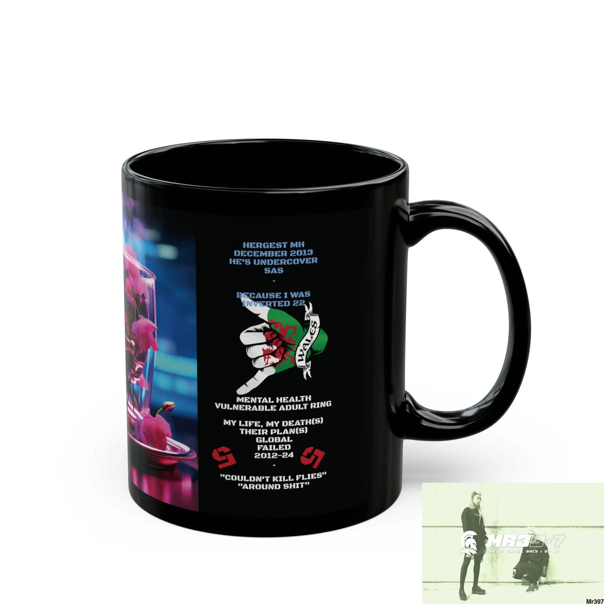 The 3 SAS Links -Thailand -Barmouth -Hergest Mental Health VAR My Deaths Fail 2001 -2025 no 19 11oz Tactical GB / Black