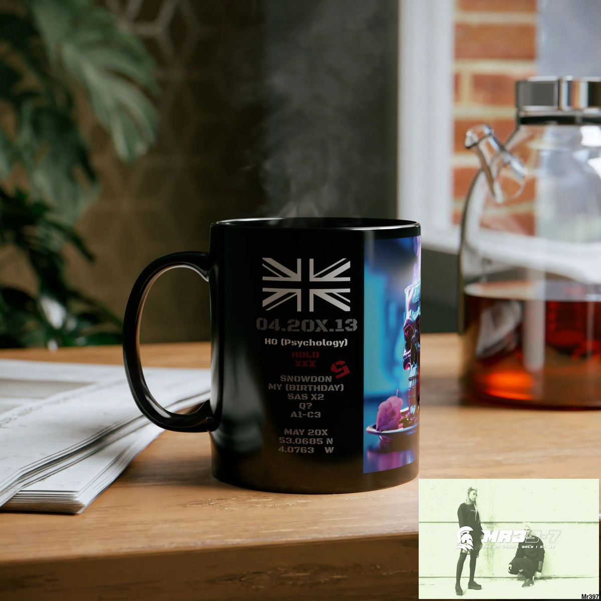 The 3 SAS Links -Thailand -Barmouth -Hergest Mental Health VAR My Deaths Fail 2001 -2025 no 19 11oz Tactical GB / Black