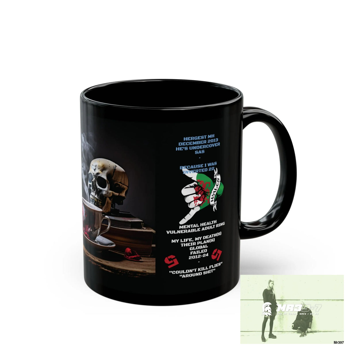 The 3 SAS Links -Thailand -Barmouth -Hergest Mental Health VAR My Deaths Fail 2001 -2025 no 6 11oz Tactical GB / Black