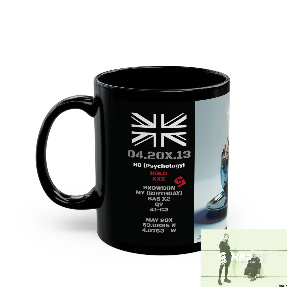 The 3 SAS Links -Thailand -Barmouth -Hergest Mental Health VAR My Deaths Fail 2001 -2025 no 7 11oz Tactical GB / Black