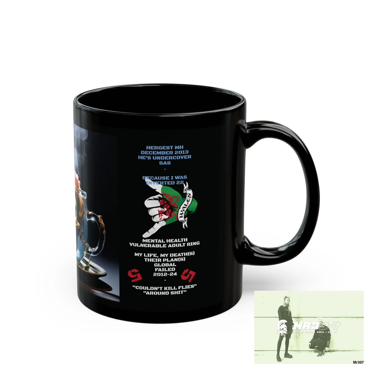 The 3 SAS Links -Thailand -Barmouth -Hergest Mental Health VAR My Deaths Fail 2001 -2025 no 7 11oz Tactical GB / Black