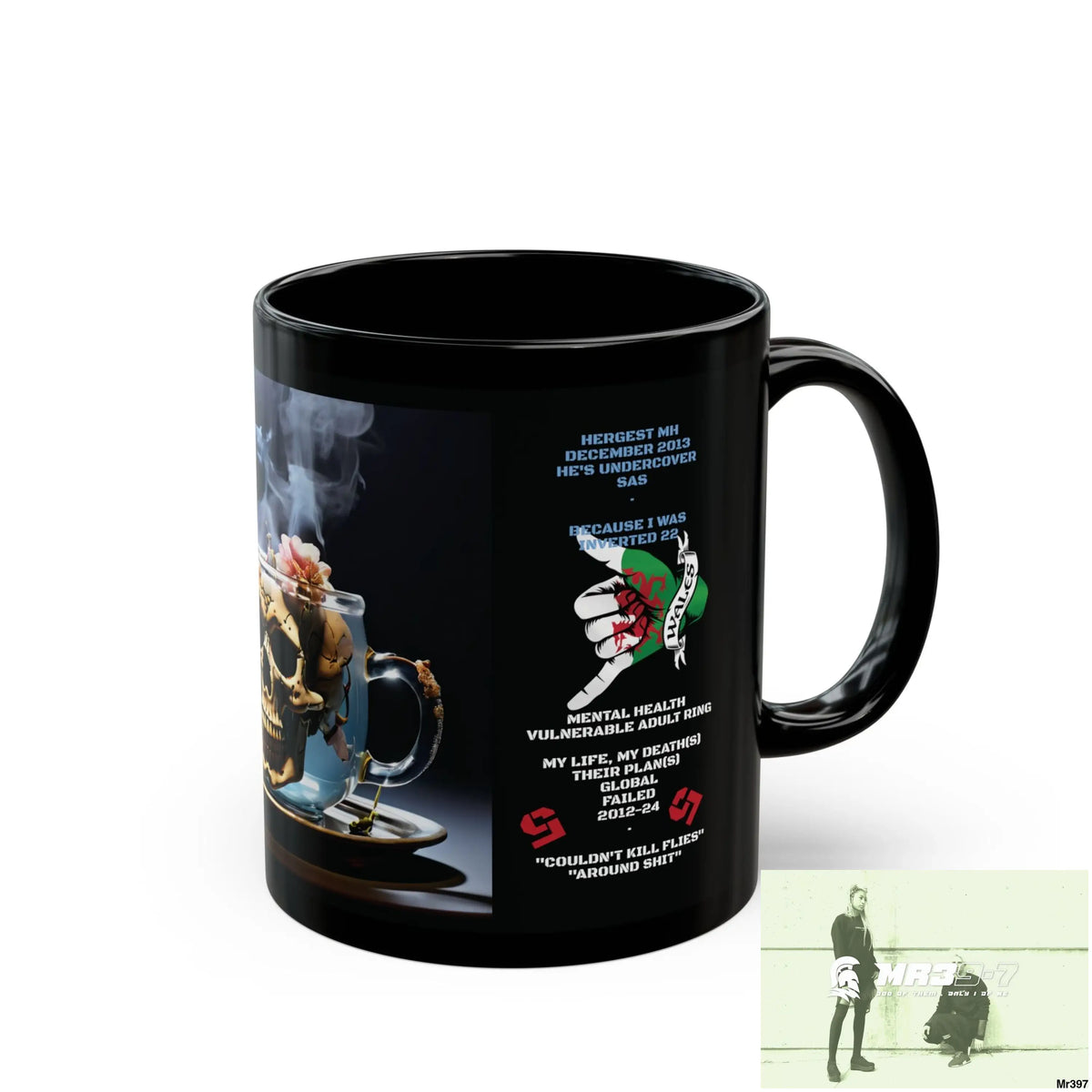 The 3 SAS Links -Thailand -Barmouth -Hergest Mental Health VAR My Deaths Fail 2001 -2025 no 7 11oz Tactical GB / Black