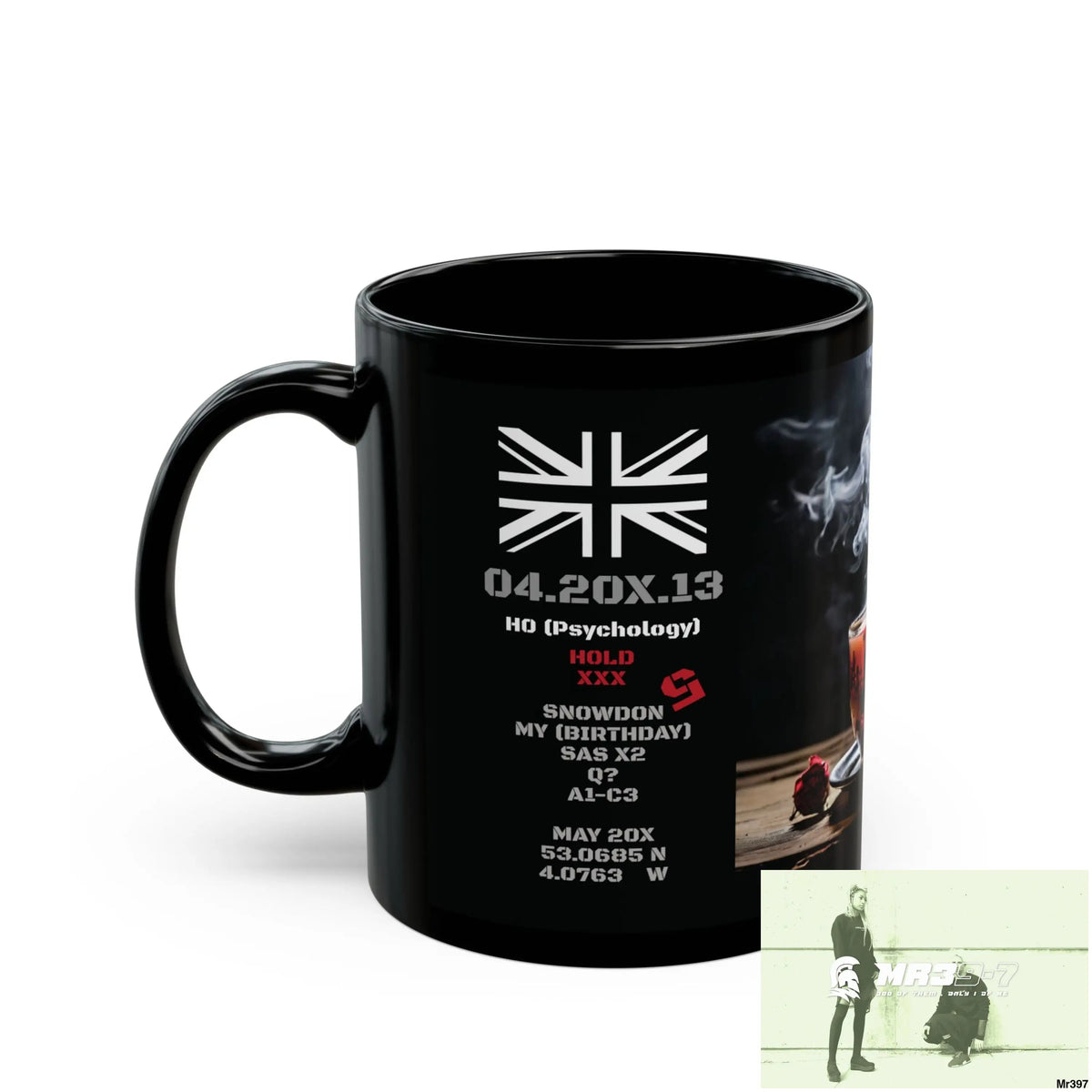 The 3 SAS Links -Thailand -Barmouth -Hergest Mental Health VAR My Deaths Fail 2001 -2025 no 8 11oz Tactical GB / Black