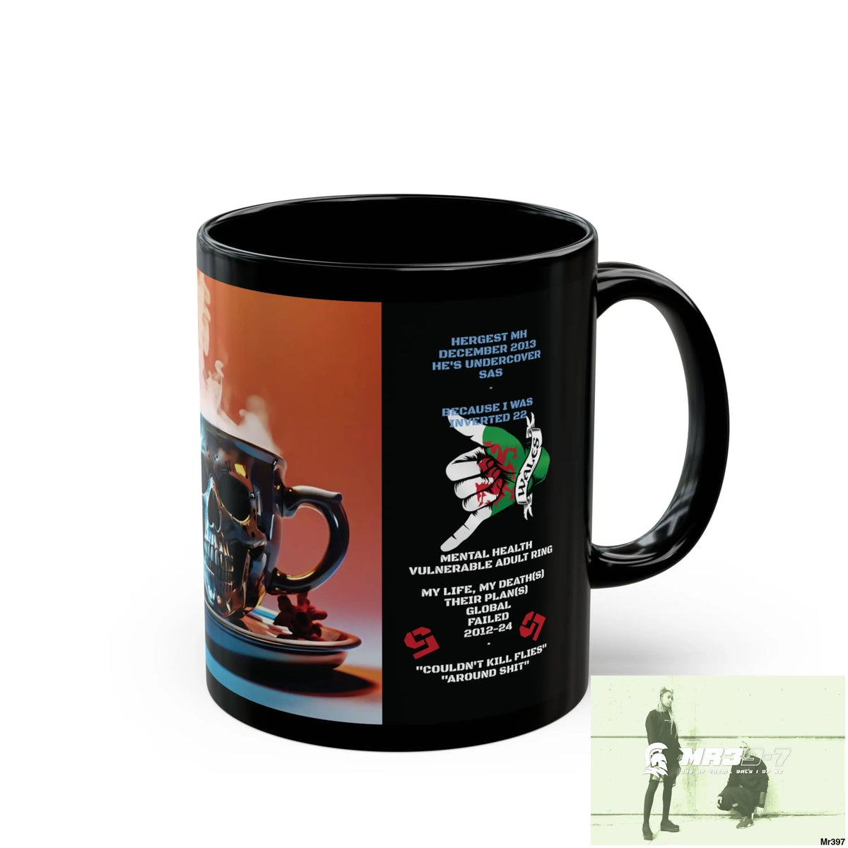 The 3 SAS Links -Thailand -Barmouth -Hergest Mental Health VAR My Deaths Fail 2001 -2025 no 9 11oz Tactical GB / Black