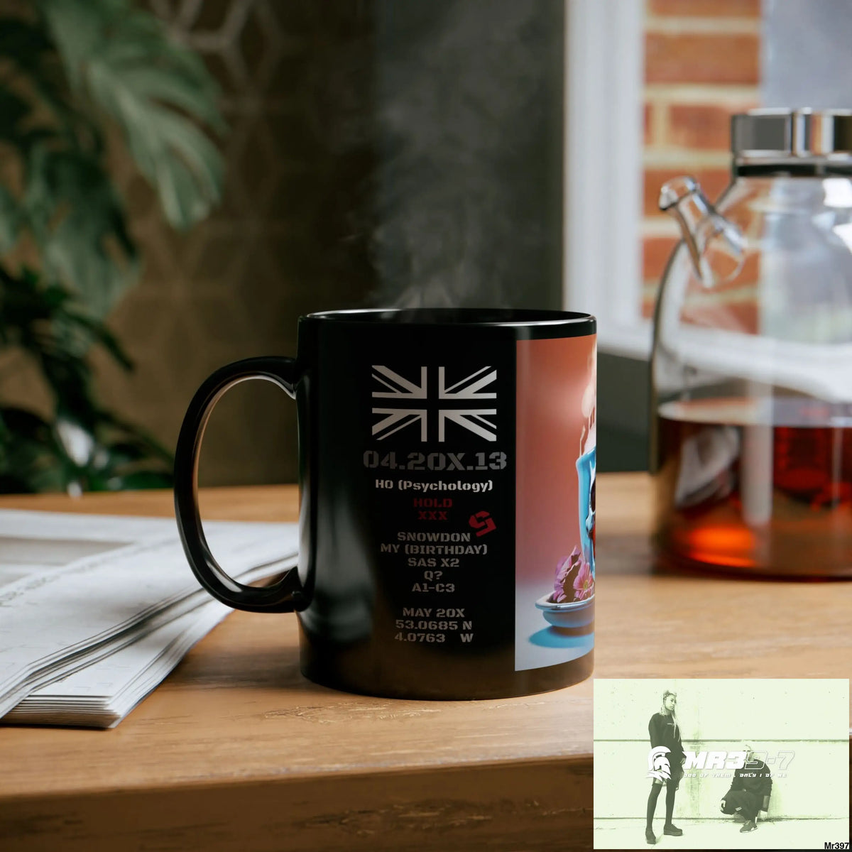 The 3 SAS Links -Thailand -Barmouth -Hergest Mental Health VAR My Deaths Fail 2001 -2025 no 9 11oz Tactical GB / Black
