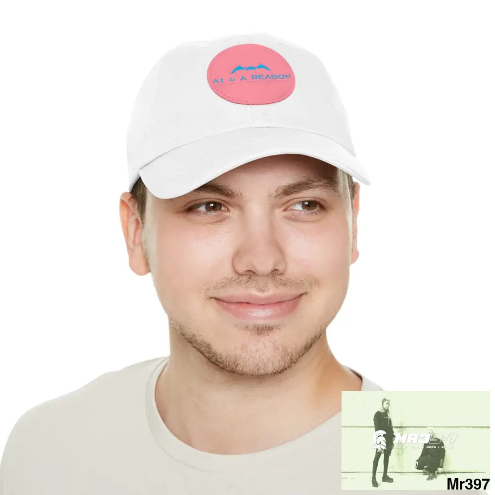 The A1 4 A Reason Dad Hat with Leather Patch (Round) Hats