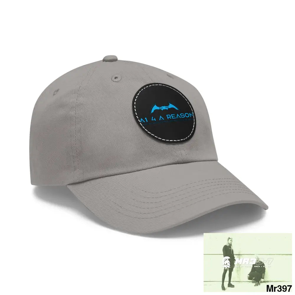 The A1 4 A Reason Dad Hat with Leather Patch (Round) Hats