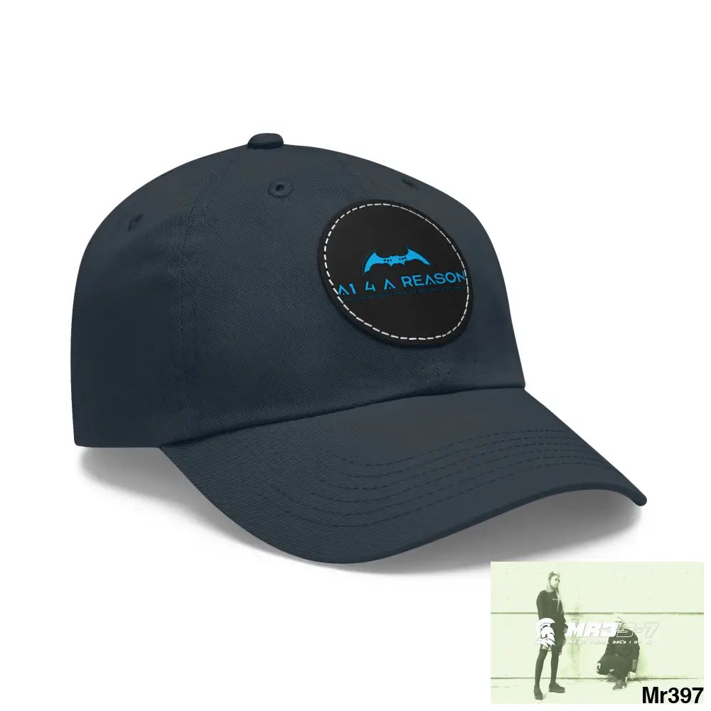 The A1 4 A Reason Dad Hat with Leather Patch (Round) Hats
