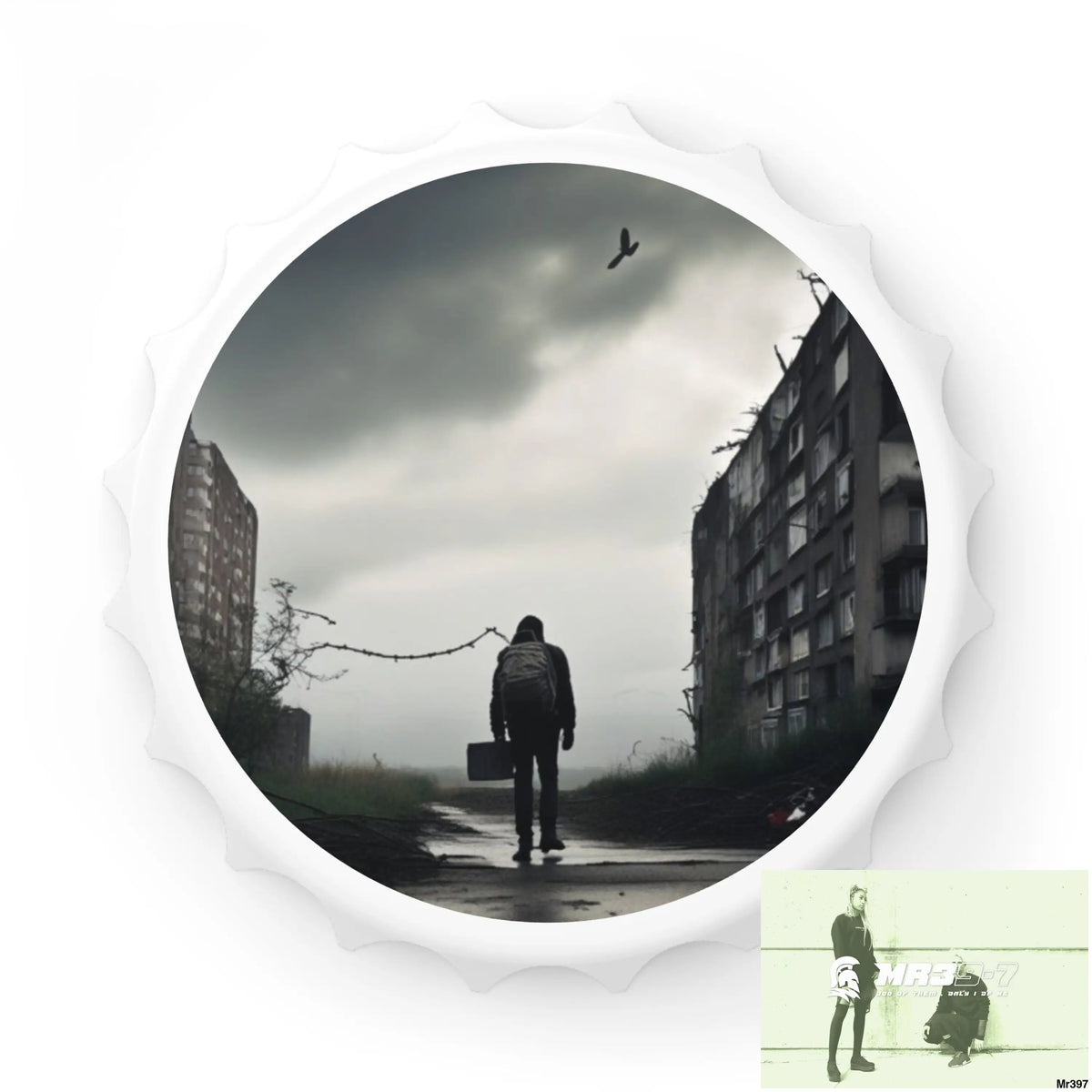 THE ARRIVAL DEATH FLAT 2628 DAYS COVERT FAILURES LTD EDITION NO 22 Magnetic Bottle Opener One size / White Accessories
