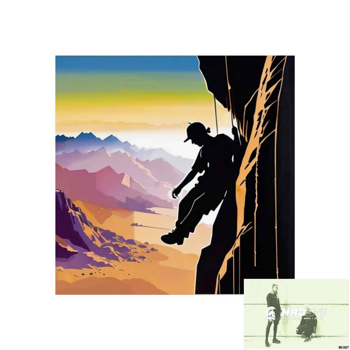 THE COMMANDO SLIDE 2 Dahab Sinai — Life or Death Manoeuvre Fine Art Posters 16″ x 16″ / Matte Poster