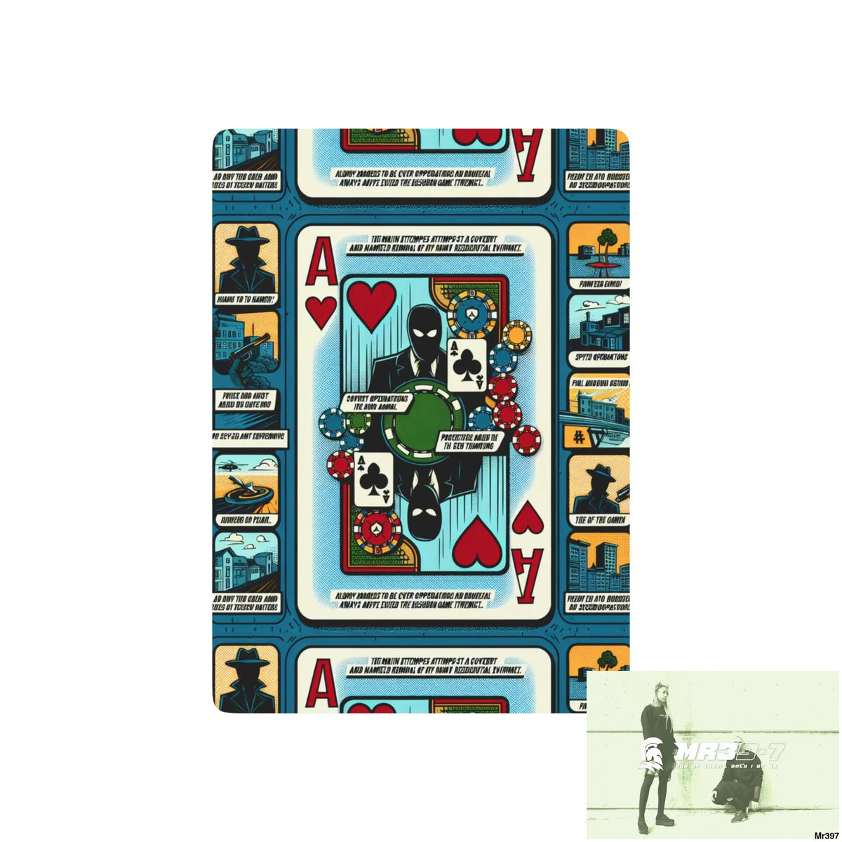 The Linking #6 all back to UK 2016 to 2024 failures their’s my deaths AI Themed Ltd Edition Custom Poker Cards 2.5’’ x