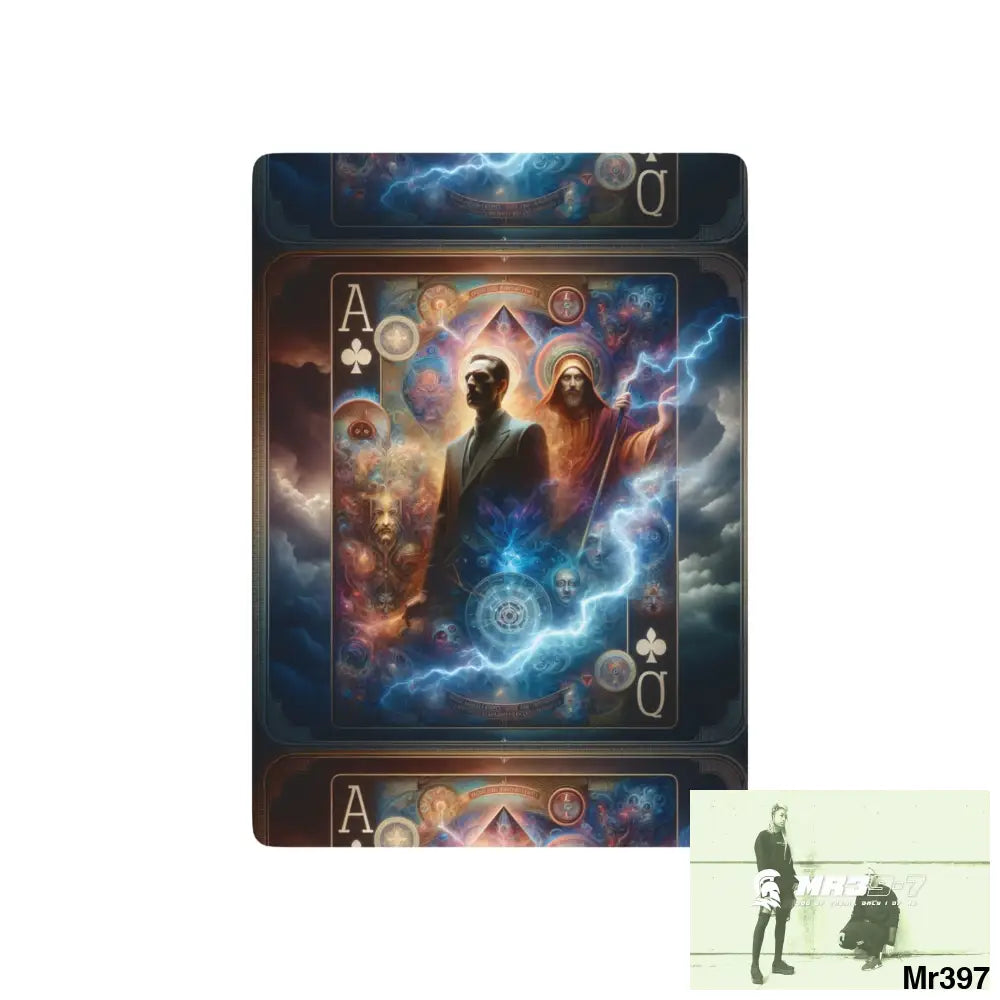 The Linking all #11 back to UK 2016 to 2024 failures their’s my deaths Gods AI Themed Ltd Edition Custom Poker Cards