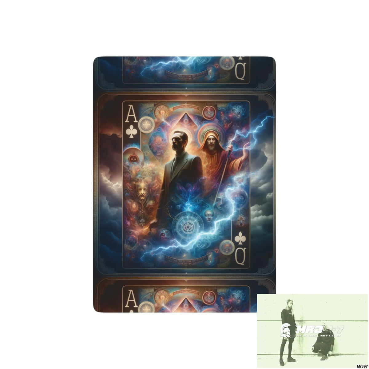The Linking all #11 back to UK 2016 to 2024 failures their’s my deaths Gods AI Themed Ltd Edition Custom Poker Cards