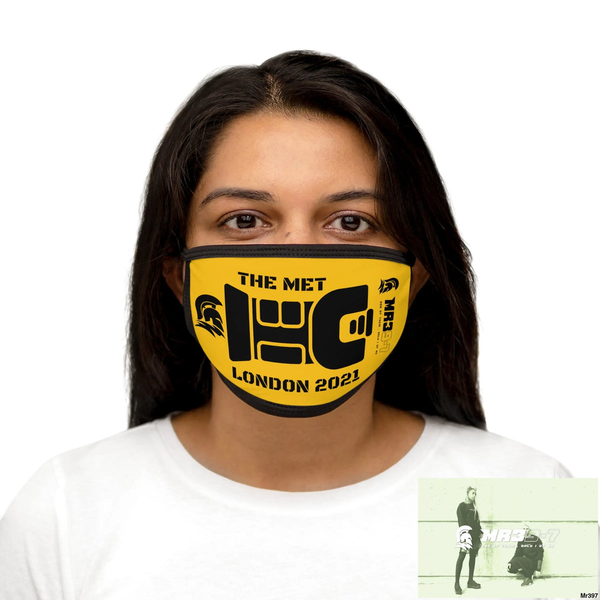 The met MR39 tasered 2021 Mixed-Fabric Face Mask One size Accessories