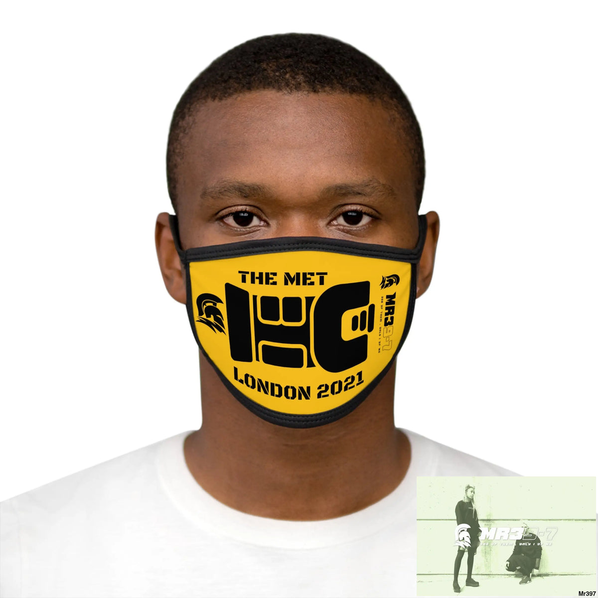 The met MR39 tasered 2021 Mixed-Fabric Face Mask One size Accessories