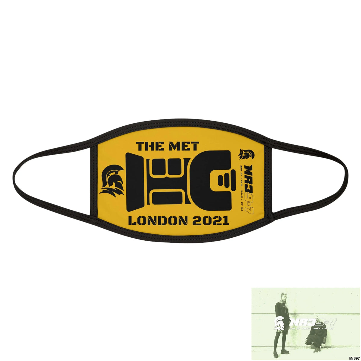 The met MR39 tasered 2021 Mixed-Fabric Face Mask One size Accessories
