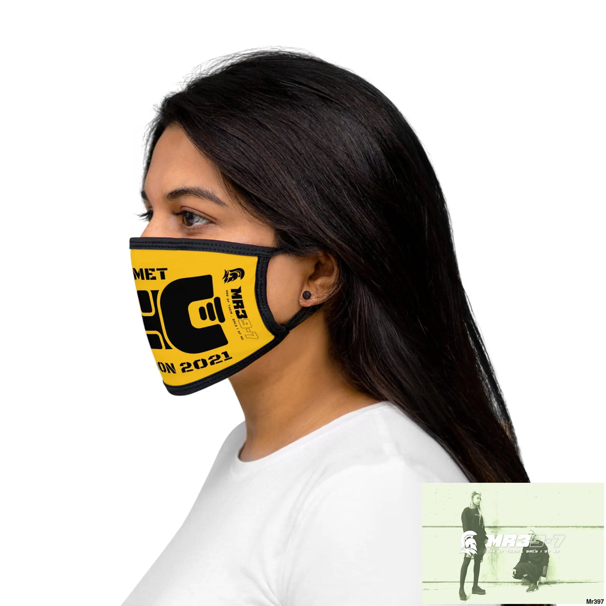 The met MR39 tasered 2021 Mixed-Fabric Face Mask One size Accessories