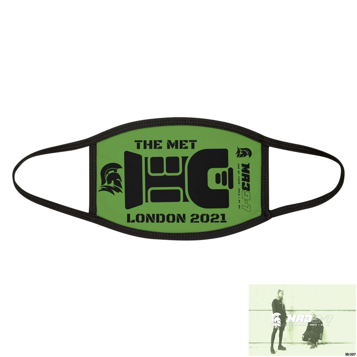 The Met tasered me 2021 Mixed-Fabric Face Mask One size Accessories