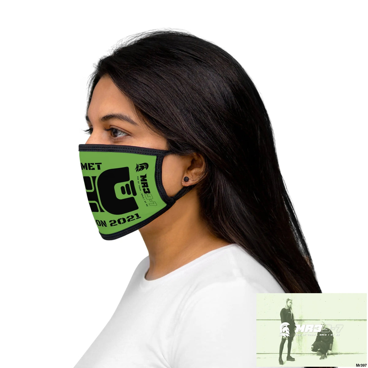 The Met tasered me 2021 Mixed-Fabric Face Mask One size Accessories