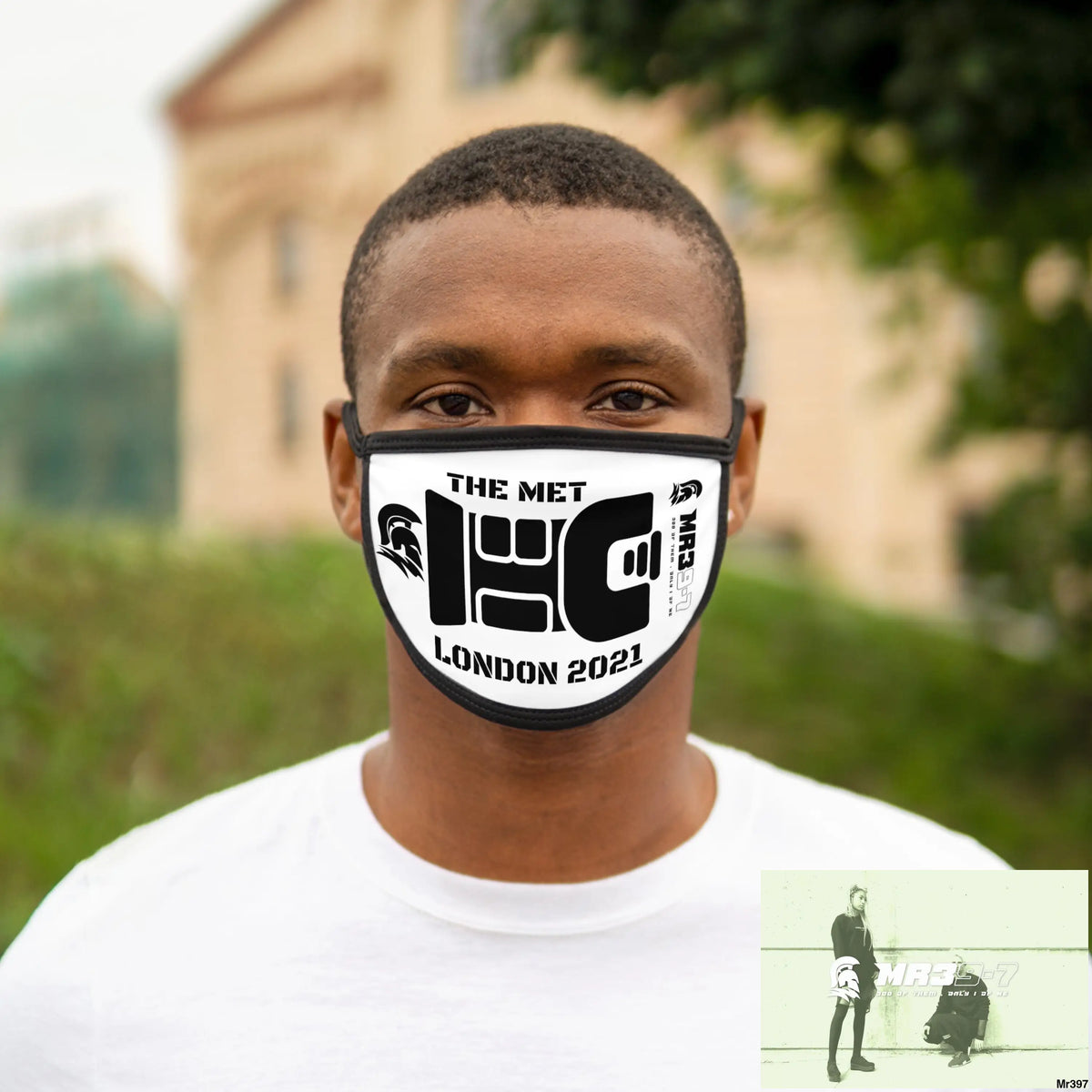 The Met Tasered me 2021 Mixed-Fabric Face Mask One size Accessories