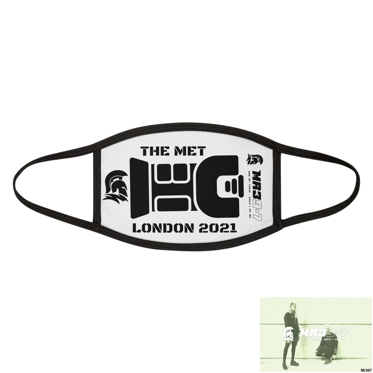 The Met Tasered me 2021 Mixed-Fabric Face Mask One size Accessories