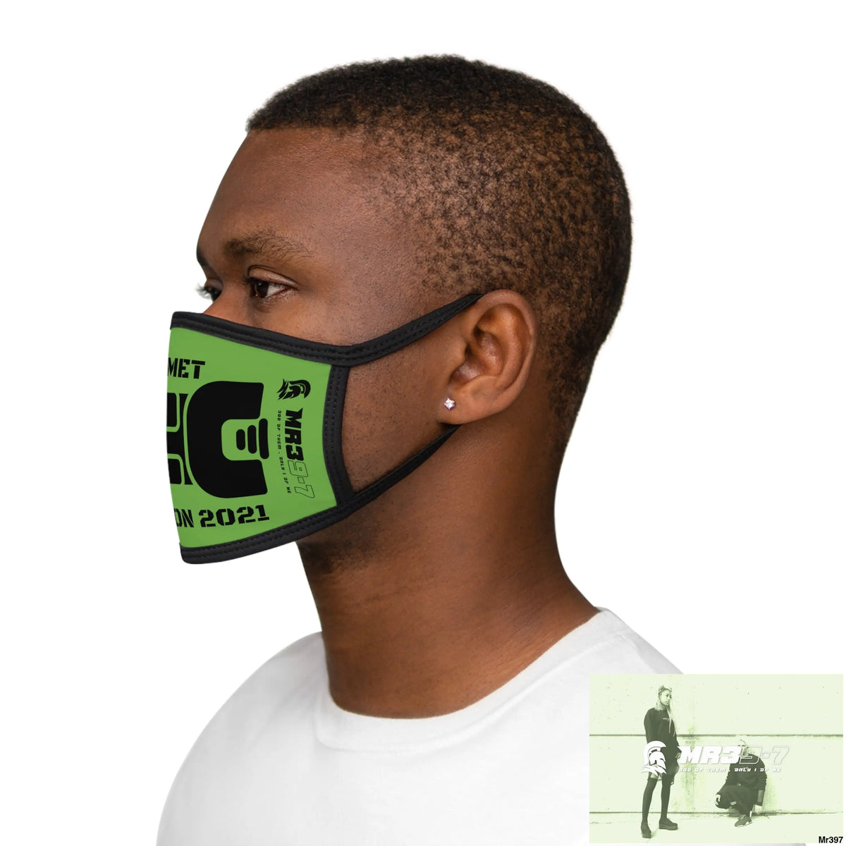 The Met tasered me 2021 Mixed-Fabric Face Mask One size Accessories