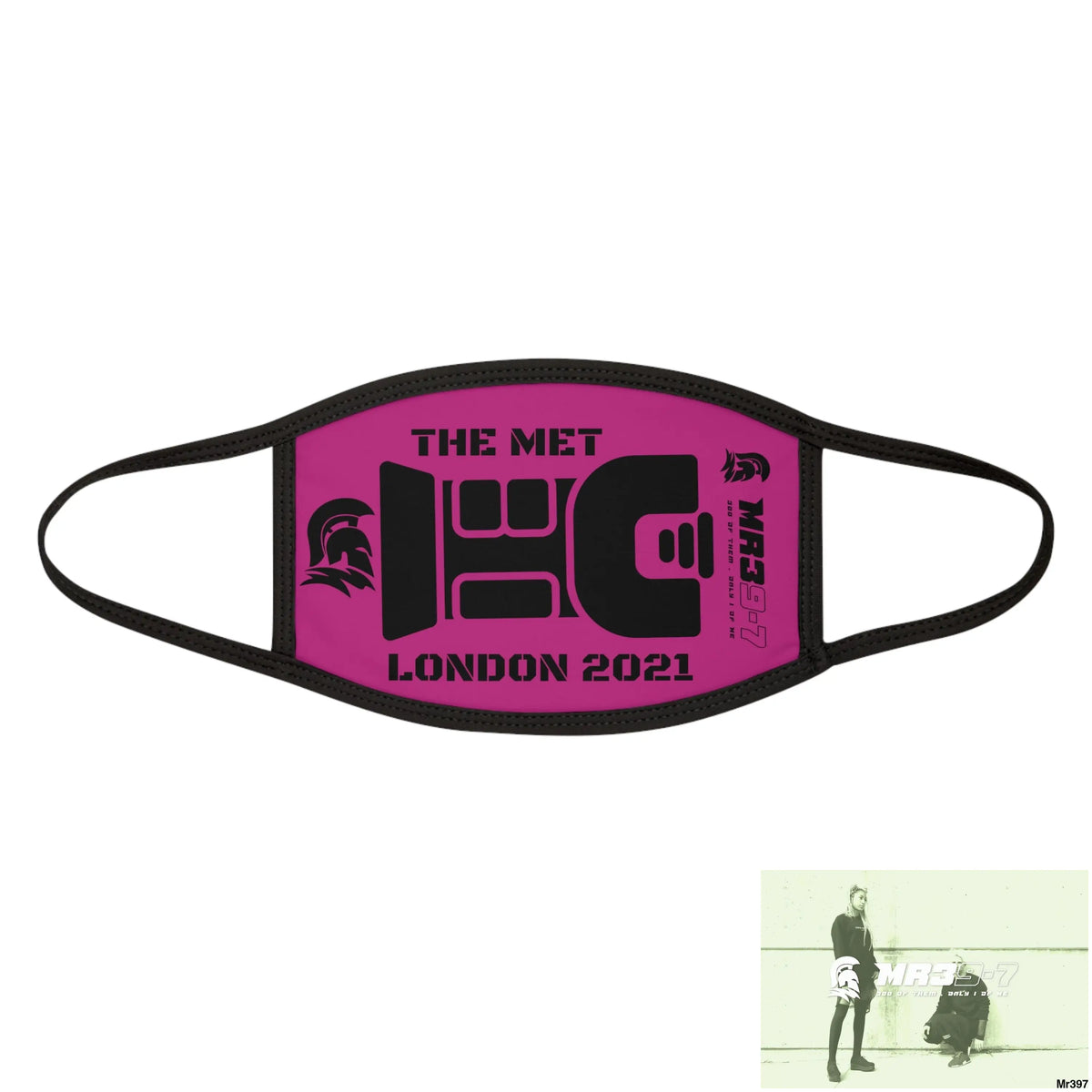 The Met Tasered me 2021 Mixed-Fabric Face Mask One size Accessories