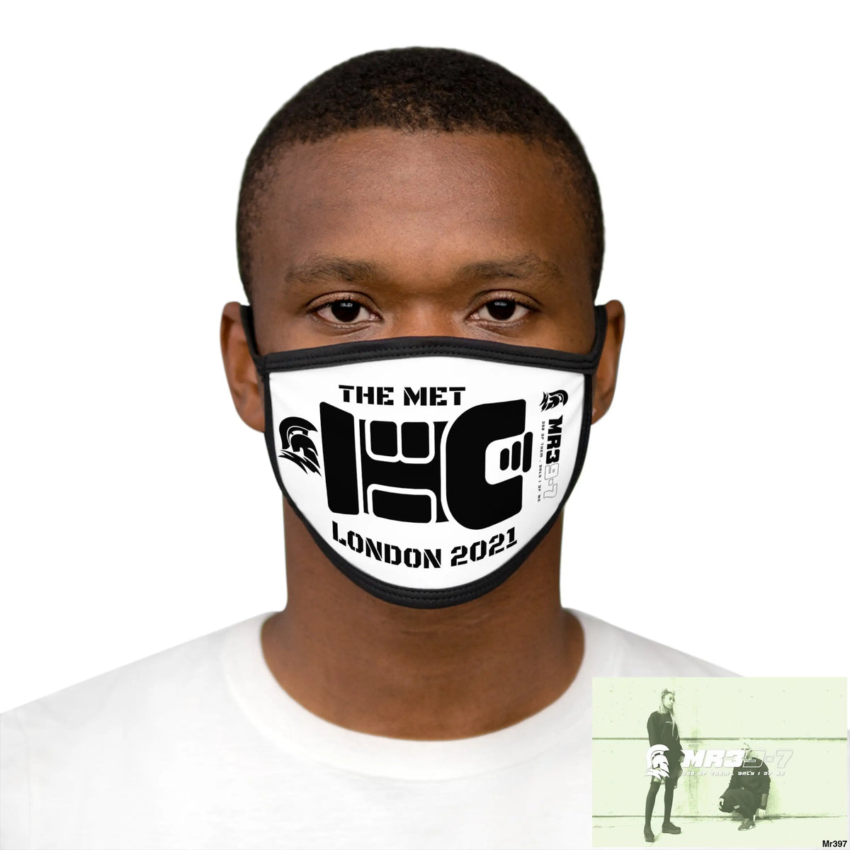 The Met Tasered me 2021 Mixed-Fabric Face Mask One size Accessories