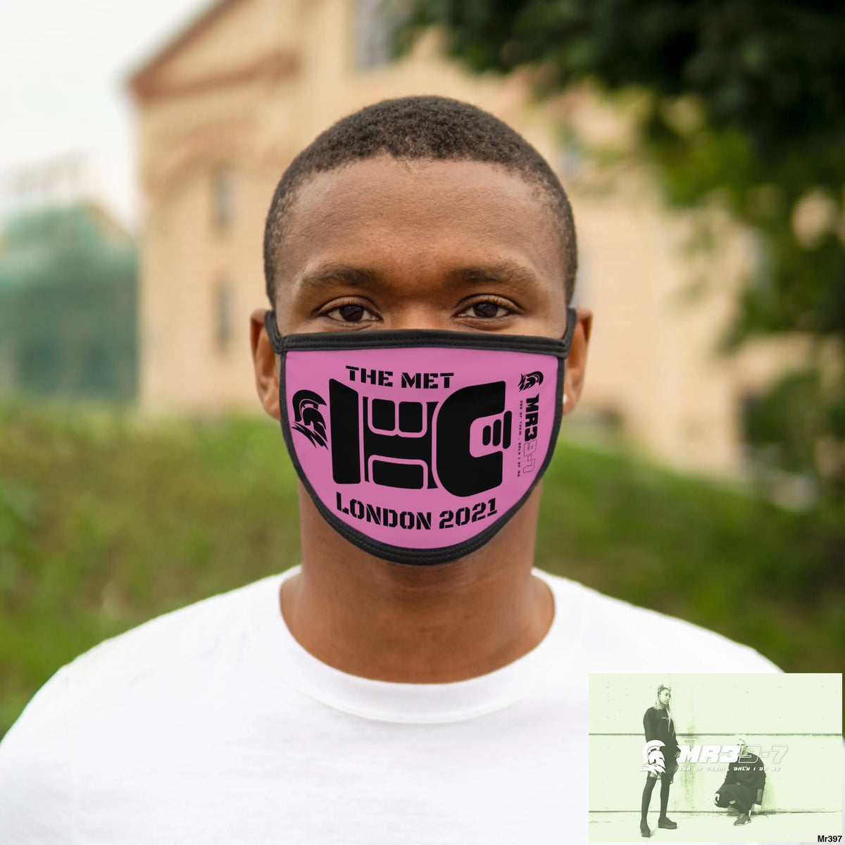 The Met Tasered me 2021 Mixed-Fabric Face Mask One size Accessories